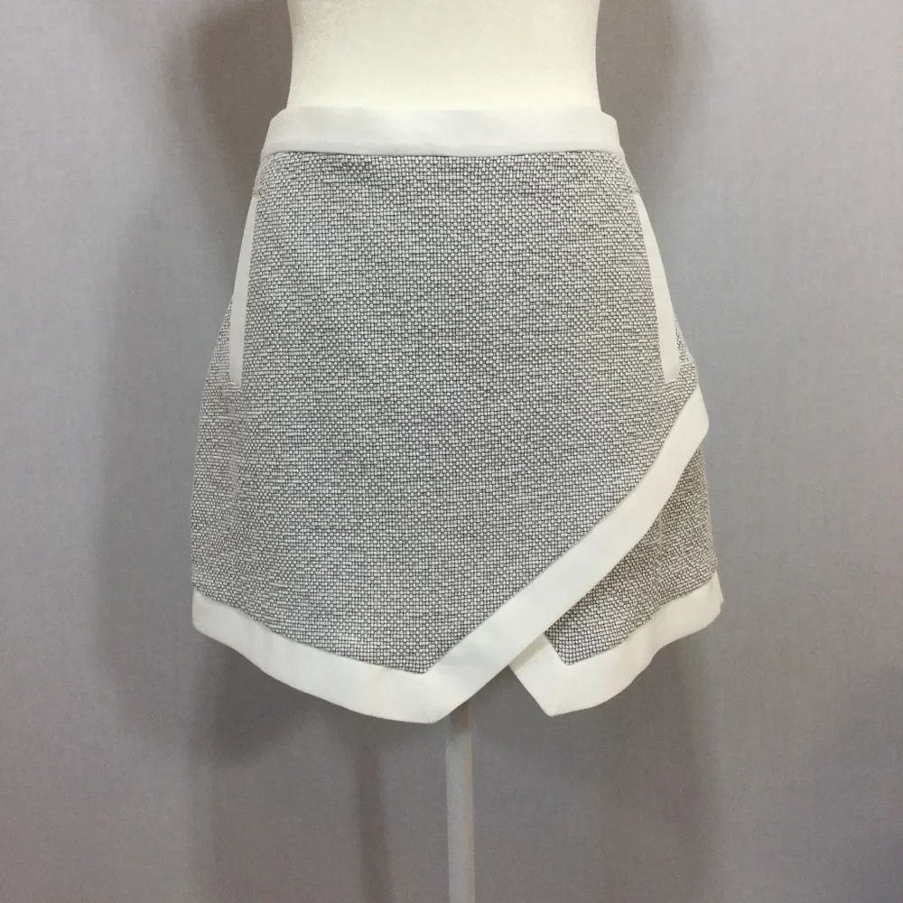 Banana Republic Faux Wrap Mini Skirt